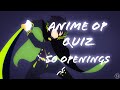 Blind Test Anime - 50 Openings [Very Easy/Easy]
