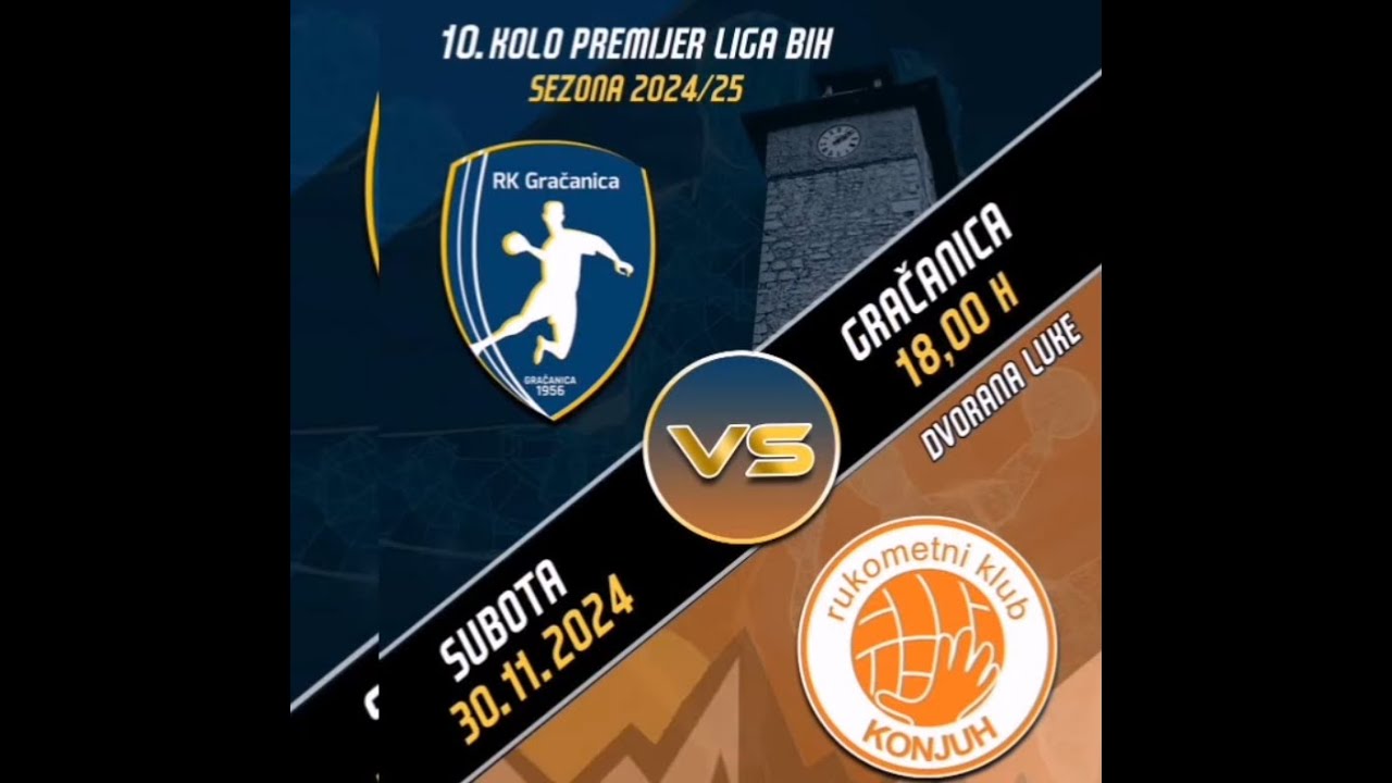 WTV Live (RK Gračanica - RK Konjuh)