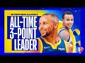 Stephen Curry’s Journey to All-Time 3PM Leader ❤