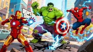 Download Lagu SPIDER-MAN, IRON MAN, HULK GAME ANIMATION MP3