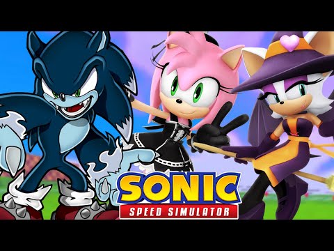 OMG!* SONIC THE WEREHOG IS COMING!! (SONIC SPEED SIMULATOR) WITCH