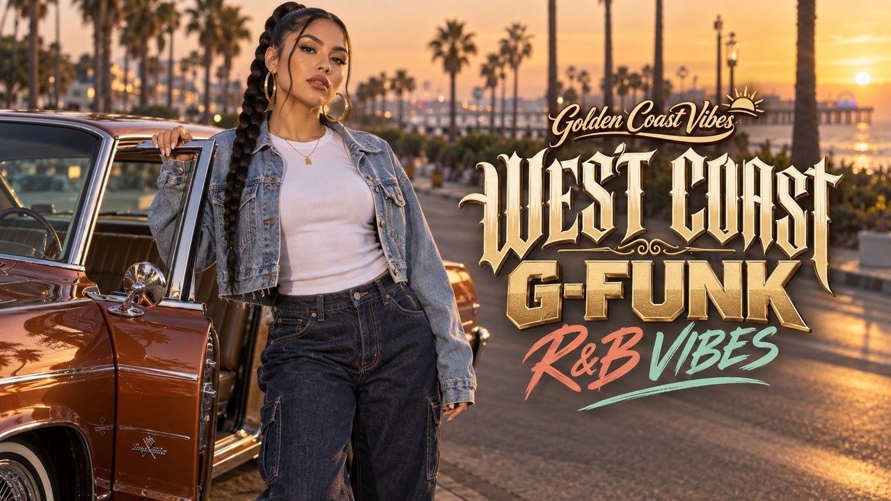 Pacific Coast Golden Hour | Smooth G-Funk Lowrider Vibes