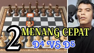 Saat D4 berhadapan dengan d5 | 2 pembukaan populer Mematikan | Queen's Gambit & Blackmar Gambit