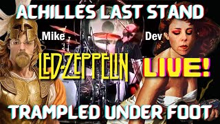 Achilles Last Stand LIVE-Knebworth [Led Zeppelin Reaction] Trampled Under Foot 79-First time hearing