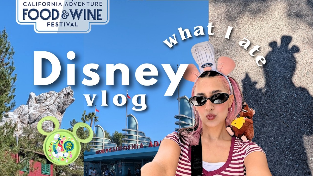 everything i ate at the disney food & wine festival 2026! 🥨🍓 new foods & coffee review ⋆｡°✩