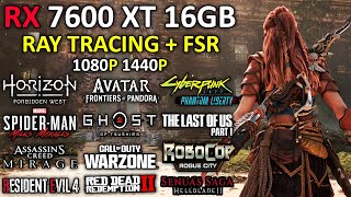 RX 7600 XT 16GB in 2024 | Test in 20 Games | Ray Tracing   FSR 3 | 1080p & 1440p