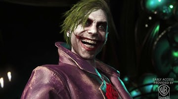 JOKER MK11 + Injustice 2 Dialogue Intros Comparison vs Raiden & Sub Zero (Mortal Kombat 11)