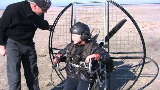 10 YEAR OLD FLAT TOP PARAMOTOR PILOT!!! POWERED PARAGLIDING WORLD RECORD!!!