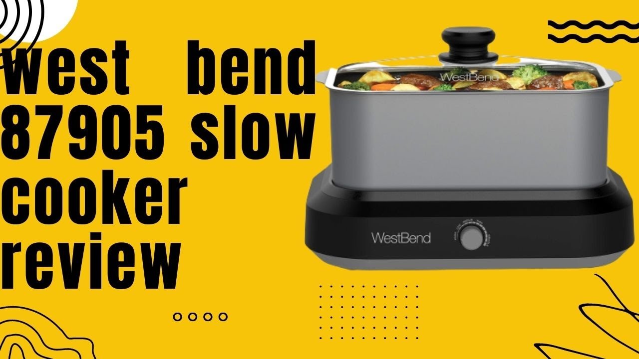 West Bend 87905 5-qt Versatility Slow Cooker 