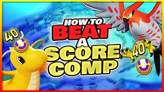 The most FRUSTRATING strategy in competitive Pokemon UNITE | Overcoming Score Comp as a Team!
