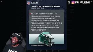 NO MORE TUSH PUSH!! CHIEFS FAN REACTS TO! NFL Rule Change Proposals