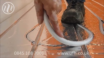 SlimFix® all in one floating floor UFH panels by Continental Underfloor