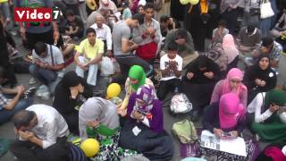 بالفيديو   الإخوان يحتفلون بـعرفات بقطع طريق مدينة نصر ومسيرة من مسجد السلام