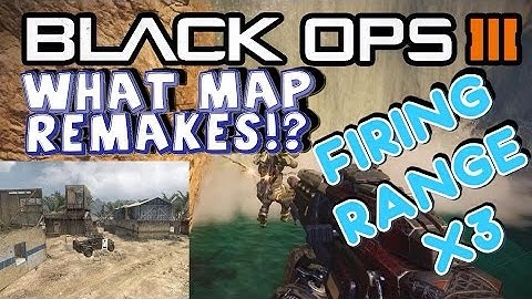 BO3 What Map Remakes! Firing Range x3? Triple Wallbang Hitmarker!