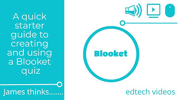 A quick starter guide to creating and using   a Blooket quiz