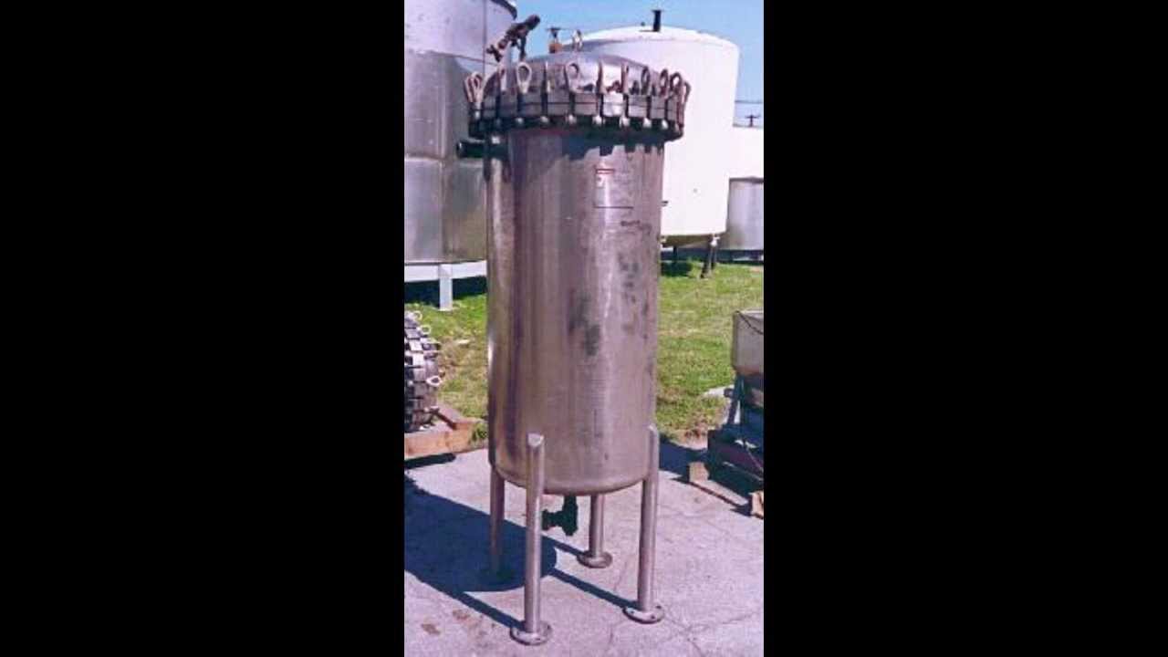 Brighton charcoal basket filter, stainless steel, 29"