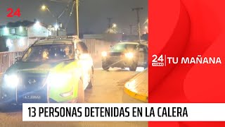 "Pueblo sin ley": Masivos allanamientos dejan al menos 13 personas detenidas en La Calera | 24 Horas