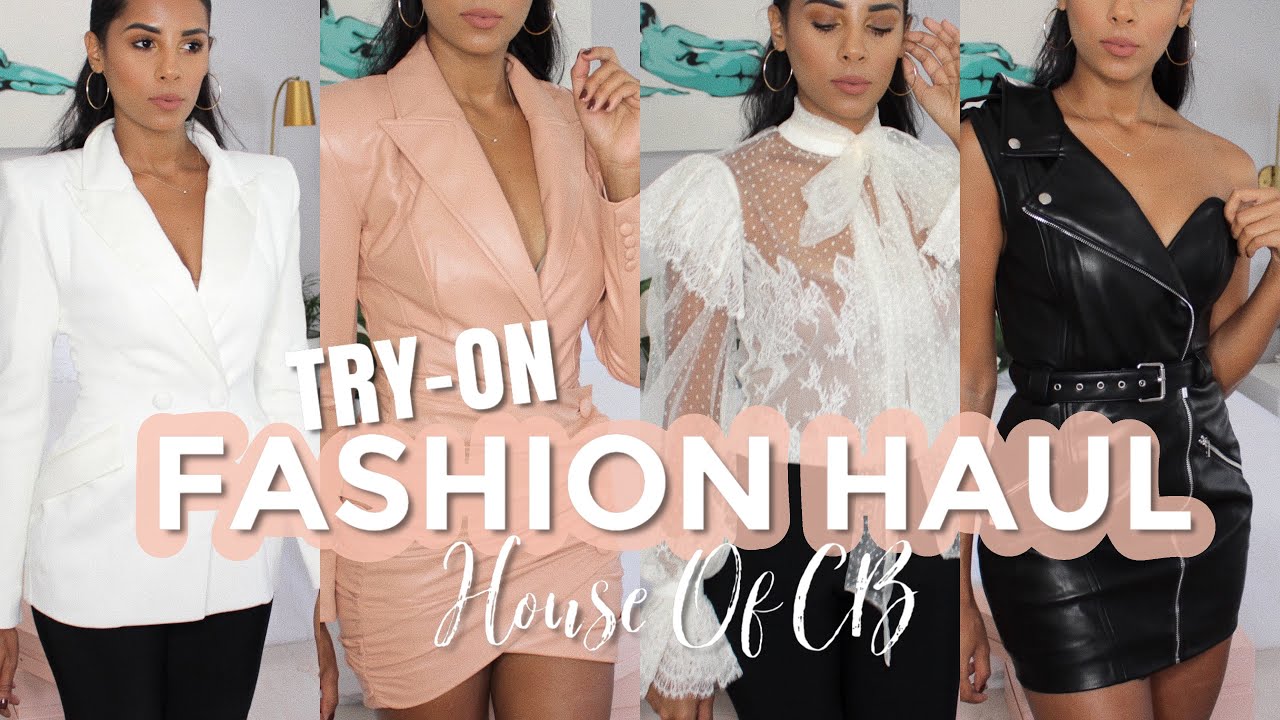 TRY-ON FASHION HAUL | House Of CB - YouTube