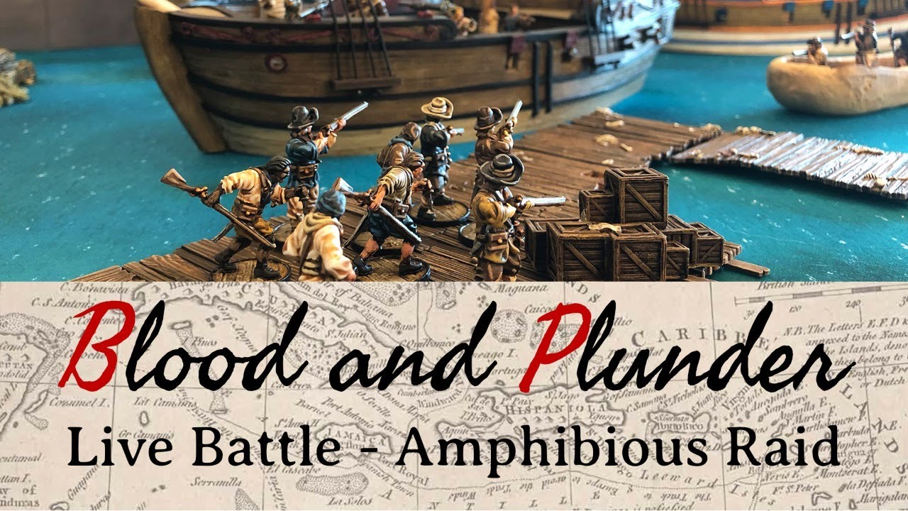 Blood and Plunder Live Solo Battle - 200pt Amphibious Raid - YouTube