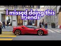Back with Supercars in the most expensive shopping street in the world, Milan, Italy