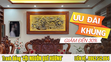 Tranh Đồng Cội Nguồn Quê Hương - Nâng tầm phong cách ngôi nhà của bạn