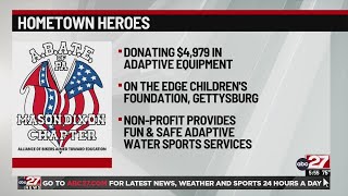 Hometown Heroes: ABATE donates $4,979 in adaptive equipment