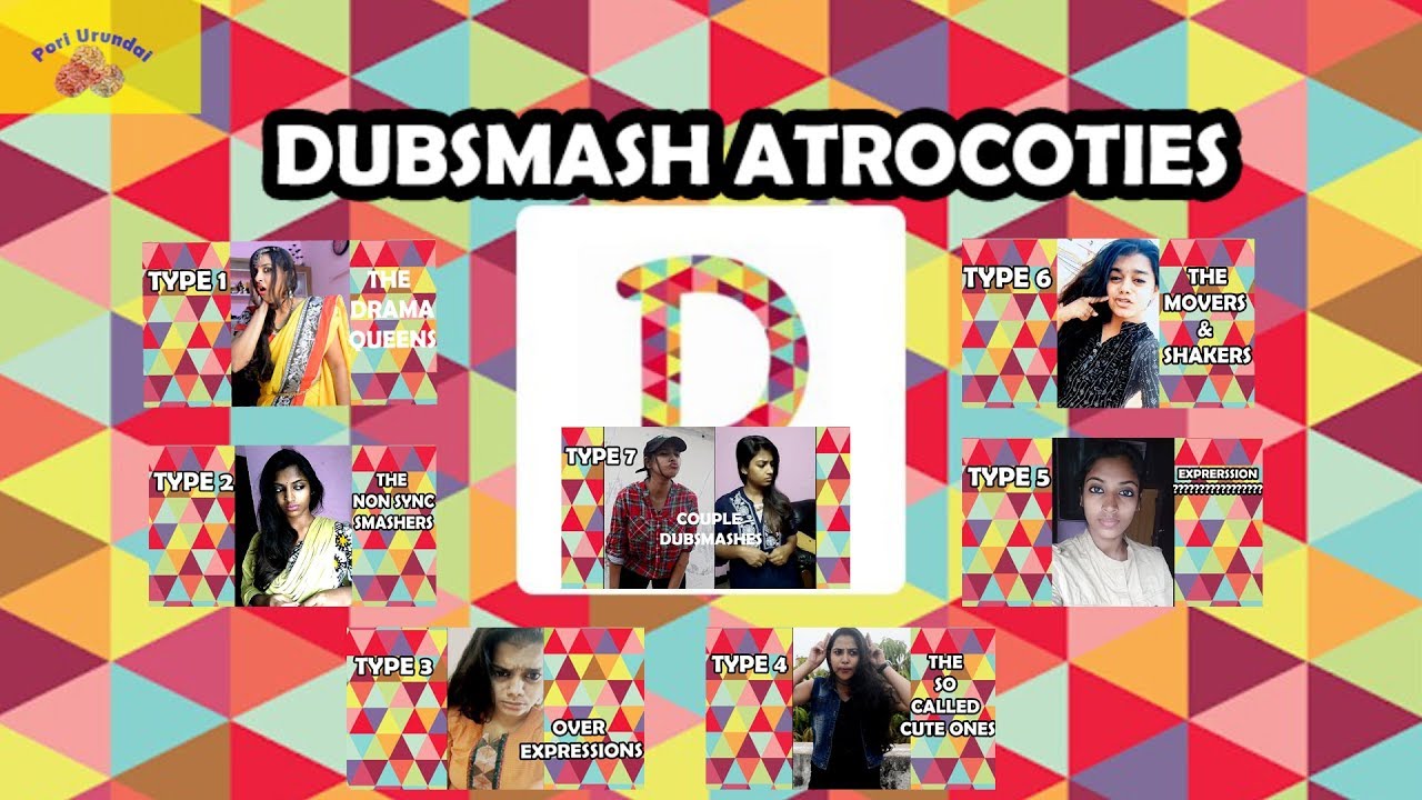 Tamil funny dubsmash | Types of Dubsmashers | Dubsmash Atrocities | Tamil  Dubsmash - YouTube