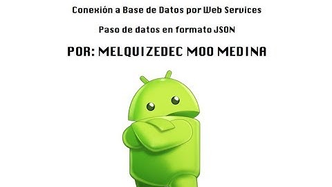 Android Studio - Conexión a Web Service - HttpURLConnection - JSON (obtenerDatos) (video 1)
