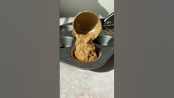 Thumbnail of Healthy Peanut Butter Banana Muffins (dairy free + gluten free)