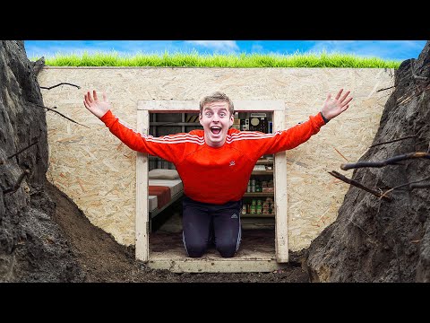 Ik Bouwde Een Geheime Ondergrondse Bunker!