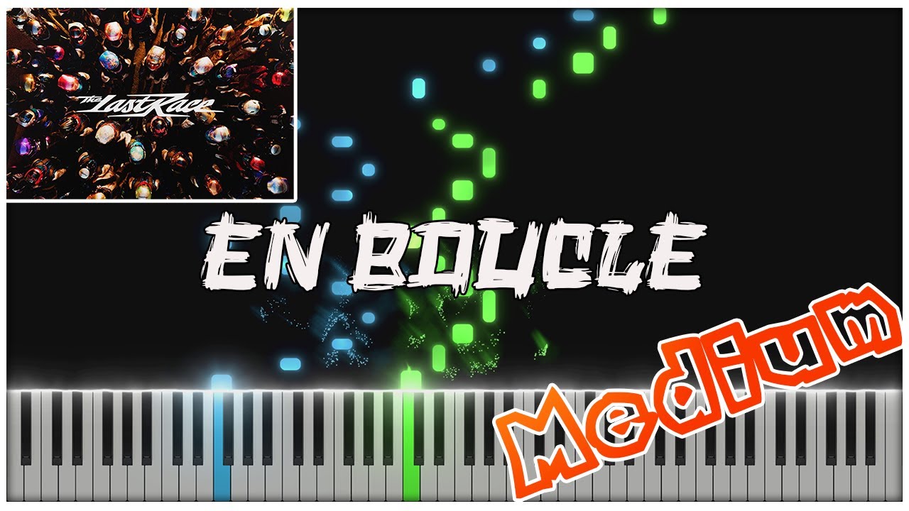 Gp Explorer - En boucle (Piano Tuto + MIDI + Sheet)