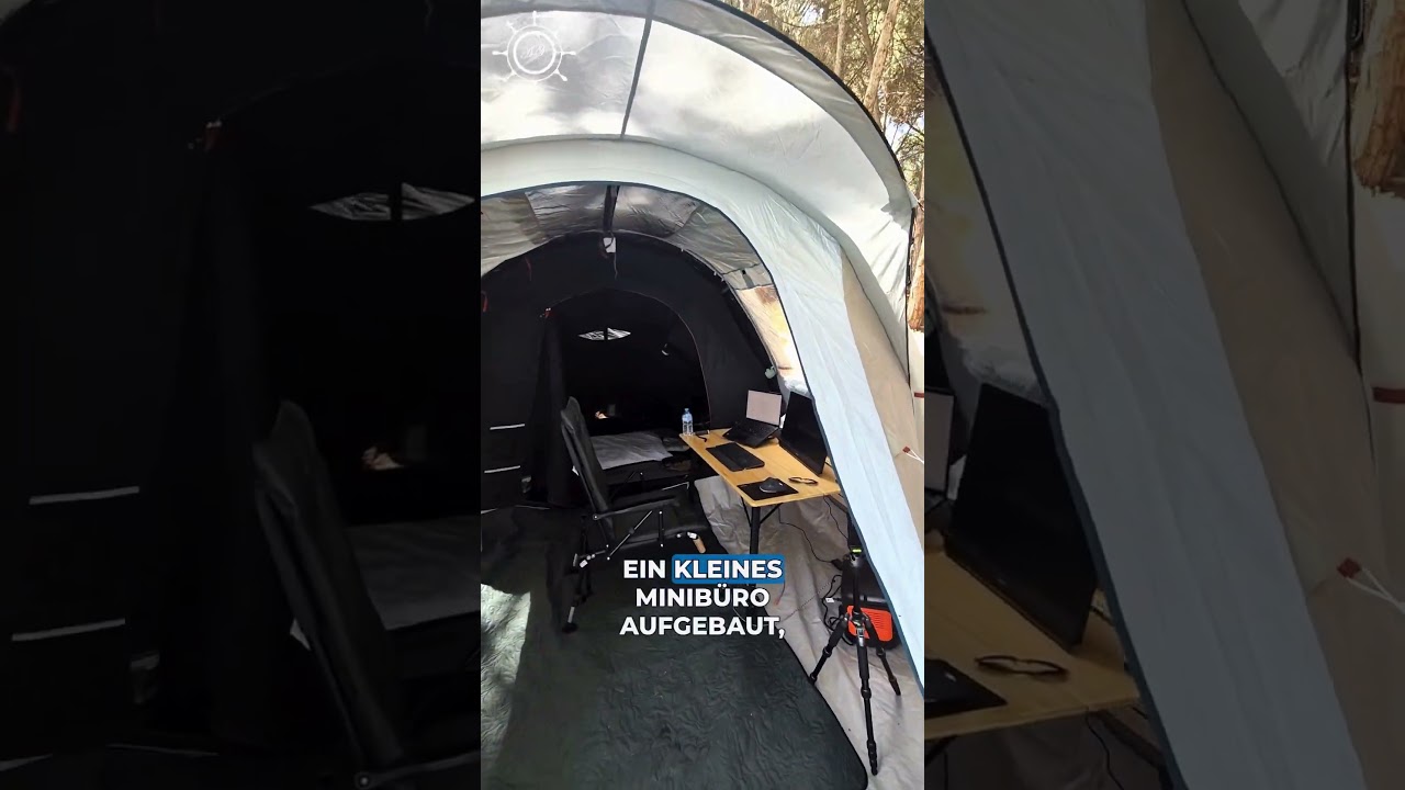⁣🏕️ Mein Büro für die nächsten 5 Tage #urlaub #sailing #travel