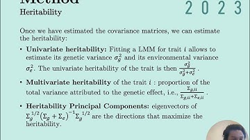 OHBM 2023 | 3058 | Talk | Ian Christopher Tanoh | A scalable multivariate Bayesian polygenic model…