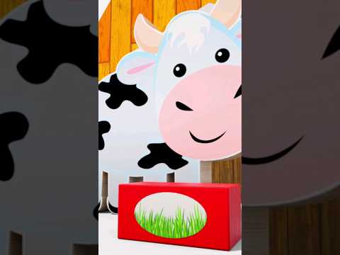 Мультик для малышей 🐷 Учим животных с Грузовичком 🚛 #длядетей #развивающиемультики #shorts