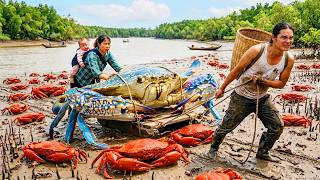Tracking Giant Rock Crabs After a Powerful Storm | Farm Life &amp; Solo Survival