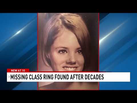 Foley woman reunited with class ring lost in California lake 53 years ago - NBC 15 WPMI