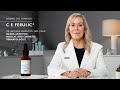 How to apply skinceuticals c e ferulic vitamin c serum with dr anzilotti