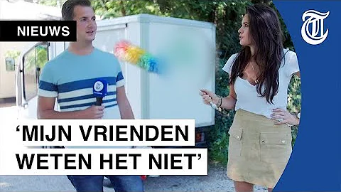 Laurens (22) schaamt zich als schoonmaker
