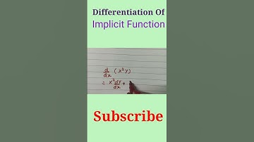 Differention of Implicit function short trick/#knowledgetime /#jeeadvanced