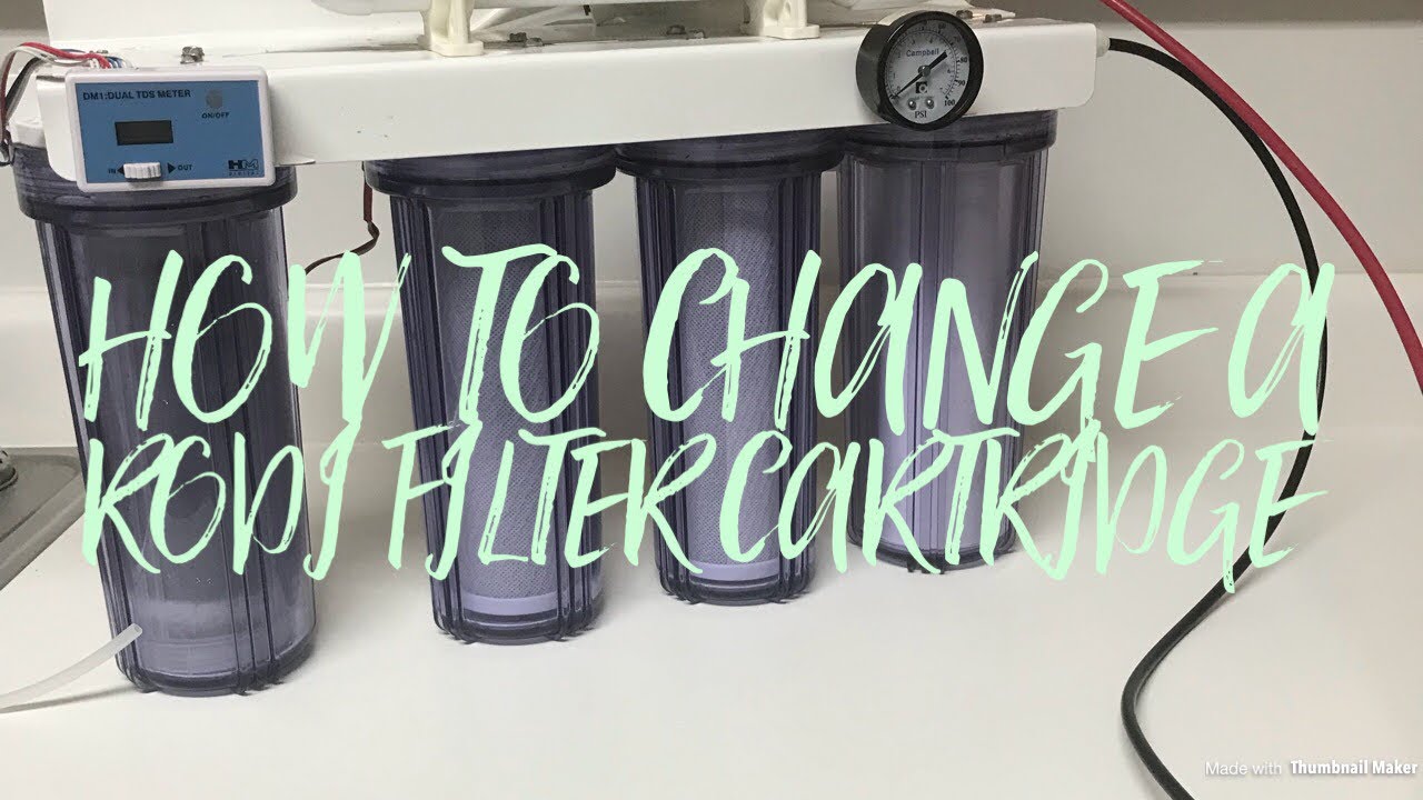 How To Change MaxCap Rodi Filter Cartridges For Great Water Quality