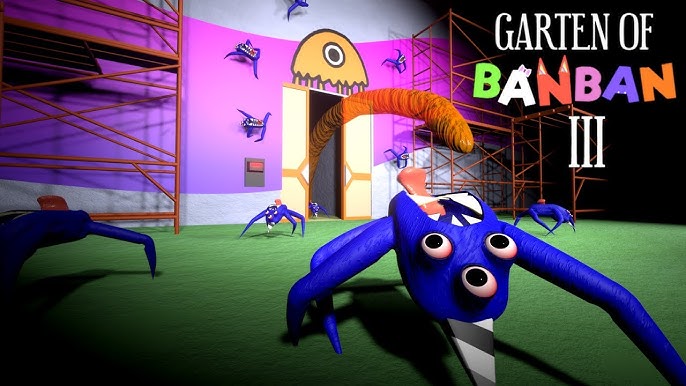 Garten of Banban 3 Official Trailer! #horror #gaming #videogames #scar, garden of banban 3