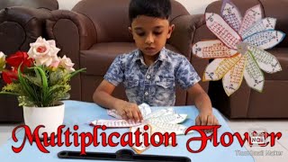Easy Multiplication Flower for Kids / Paper Craft  🌸🌸