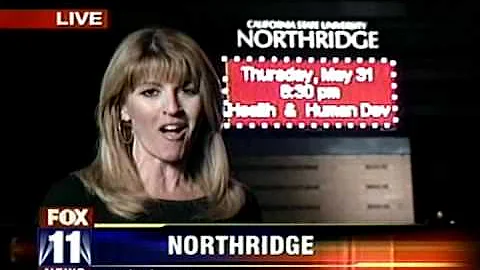 Cynthia Lieberman - CSUN FOX 11 graduation