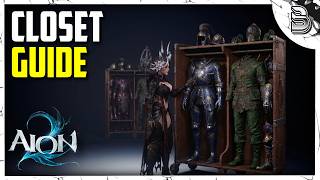 AION 2: Closet Guide - How To Get More Skins!
