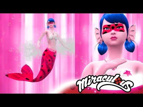 Miraculous Ladybug Mermaid Transformation Mermaid Marinette Ladybug Syren 