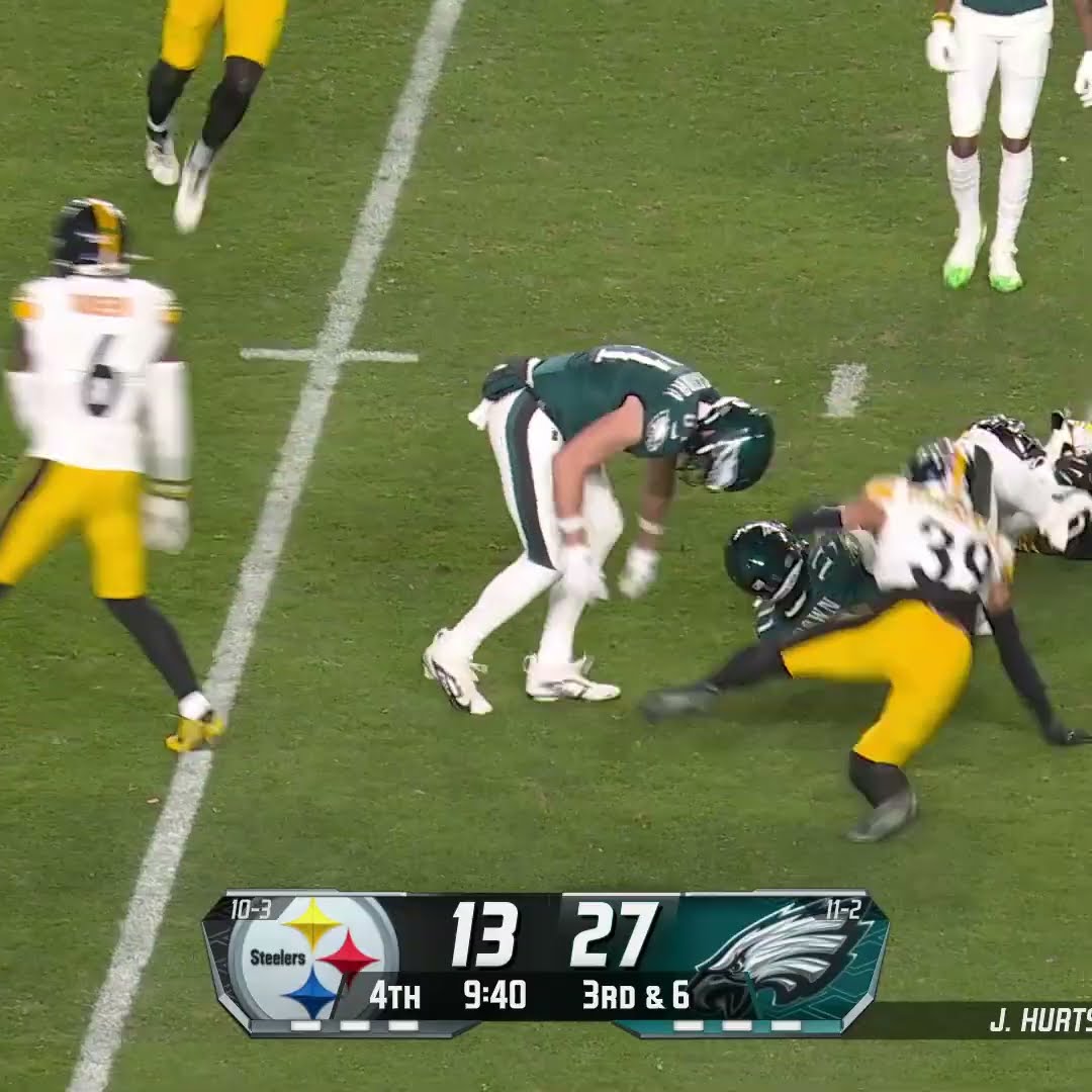 A.J. Brown catches for a 21-yard Gain vs. Pittsburgh Steelers