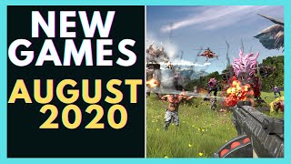 Upcoming Games for August 2020 - PS4 Xbox One Switch \& PC!