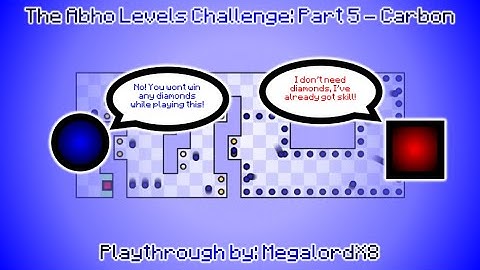 The Worlds Hardest Game Editor: (Abho levels challenge #5) Custom Level - Carbon