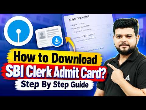 SBI Clerk Admit Card 2026 Out | How to Download Admit Card? | Step-by-Step Guide