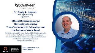 ABET 2024 Symposium: Ethical Dimensions of AI and the Future of Work Panel